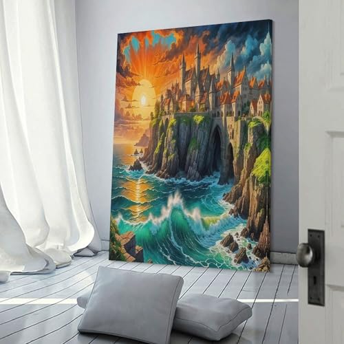 Décoration de la maison peinture sur toile salon et chambre 60x90 cm