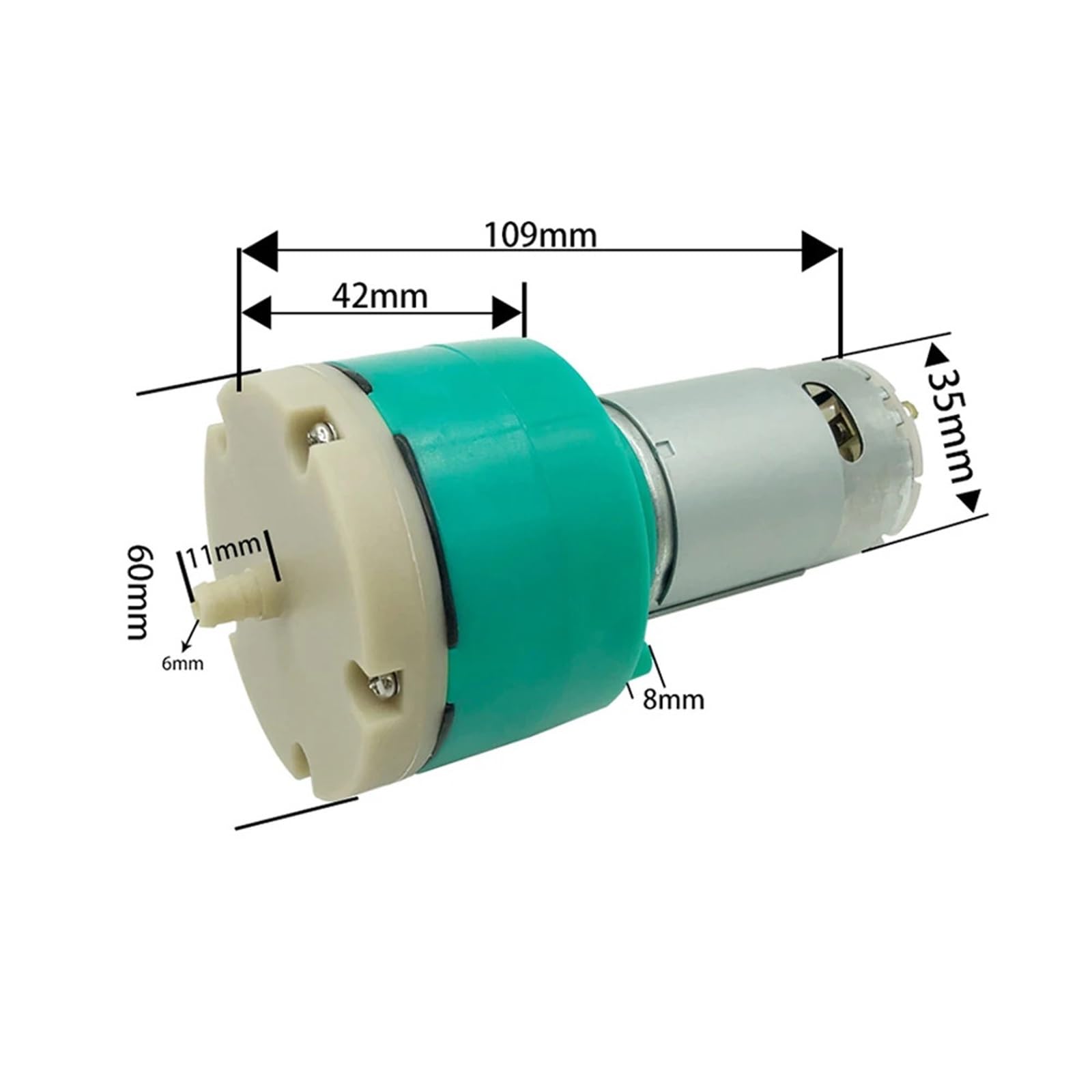 Pompa próżniowa R555 12 V 24 V elektryczna pompa powietrza sprzęt Do ćwiczeń przyrząd kosmetyczny pompa próżniowa Części hydrauliczne System hydrauliczny(12V)