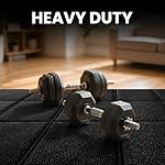 Treadmill Mat for Carpet &Hardwood Floors 79x39, Treadmills Mat, Mat for Under Treadmill/Walking Pad/Exercise Bike on Carpet, Hardwood Floors Protectior, Non-Slip, Waterproof, Noise Shock Absorption - Image 5