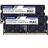 Timetec 64GB KIT(2x32GB) Compatible for Apple DDR4 2666MHz for Mid 2020 iMac (20,1/20,2) / Mid 2019 iMac (19,1) 27-inch w/Retina 5K Display, Late 2018 Mac mini (8,1) PC4-21333 / PC4-21300 MAC RAM