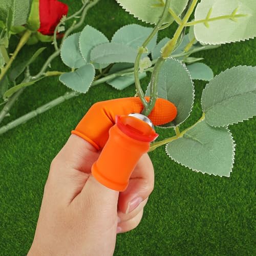 Set 12 Piezas Cuchillos para Pulgar Jardín Silicona miniatura 6