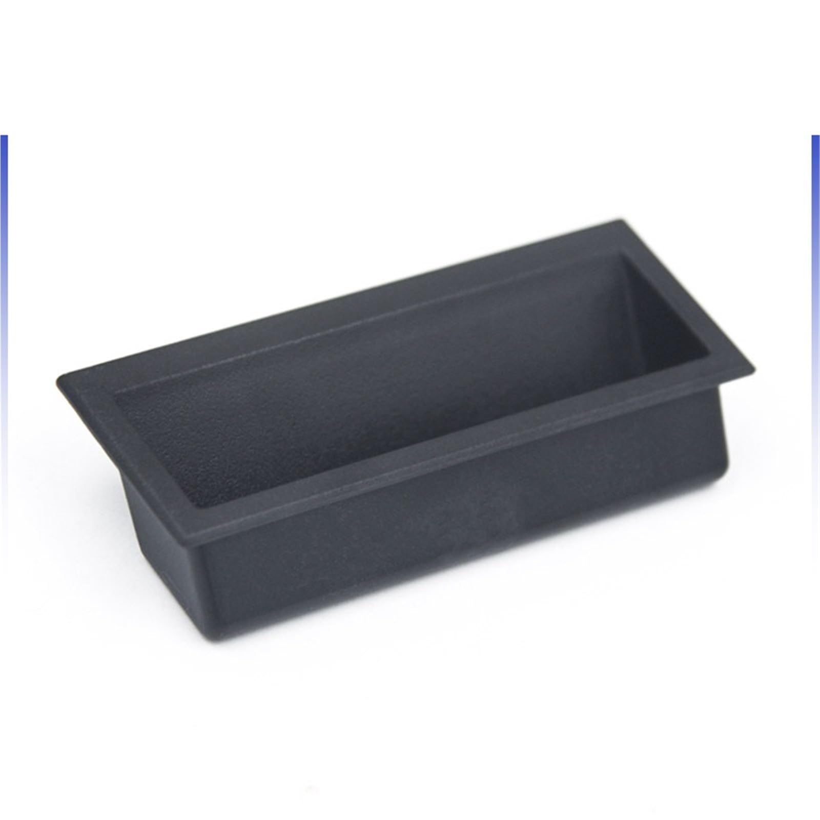 Tirador de plástico negro PA ABS E5302, manija industrial para muebles de 178mm