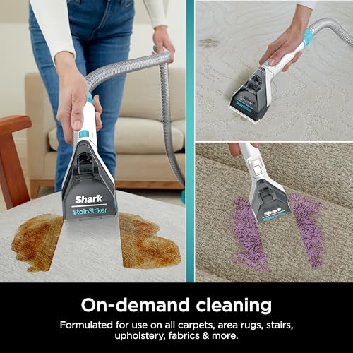 Shark Deep Clean Pro & OXY Formula Bundle for Tough Stains/Odor PXCMBUNDLE | For Shark StainStriker Portable Carpet, Upholstery & Rug Cleaners, Removes Tough Stains & Odors, 32oz OXY + 16oz Pro - image 5