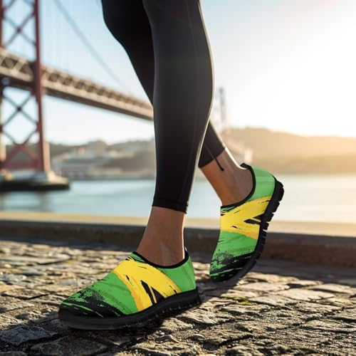 Image of Women's Loafers Slip On Slip Shoe Casual Walking Shoes Non Slip Work Shoes Mesh Athletic Sneakers