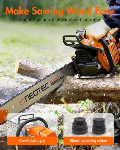 NS872 72cc 28-Inch Gas Chainsaw