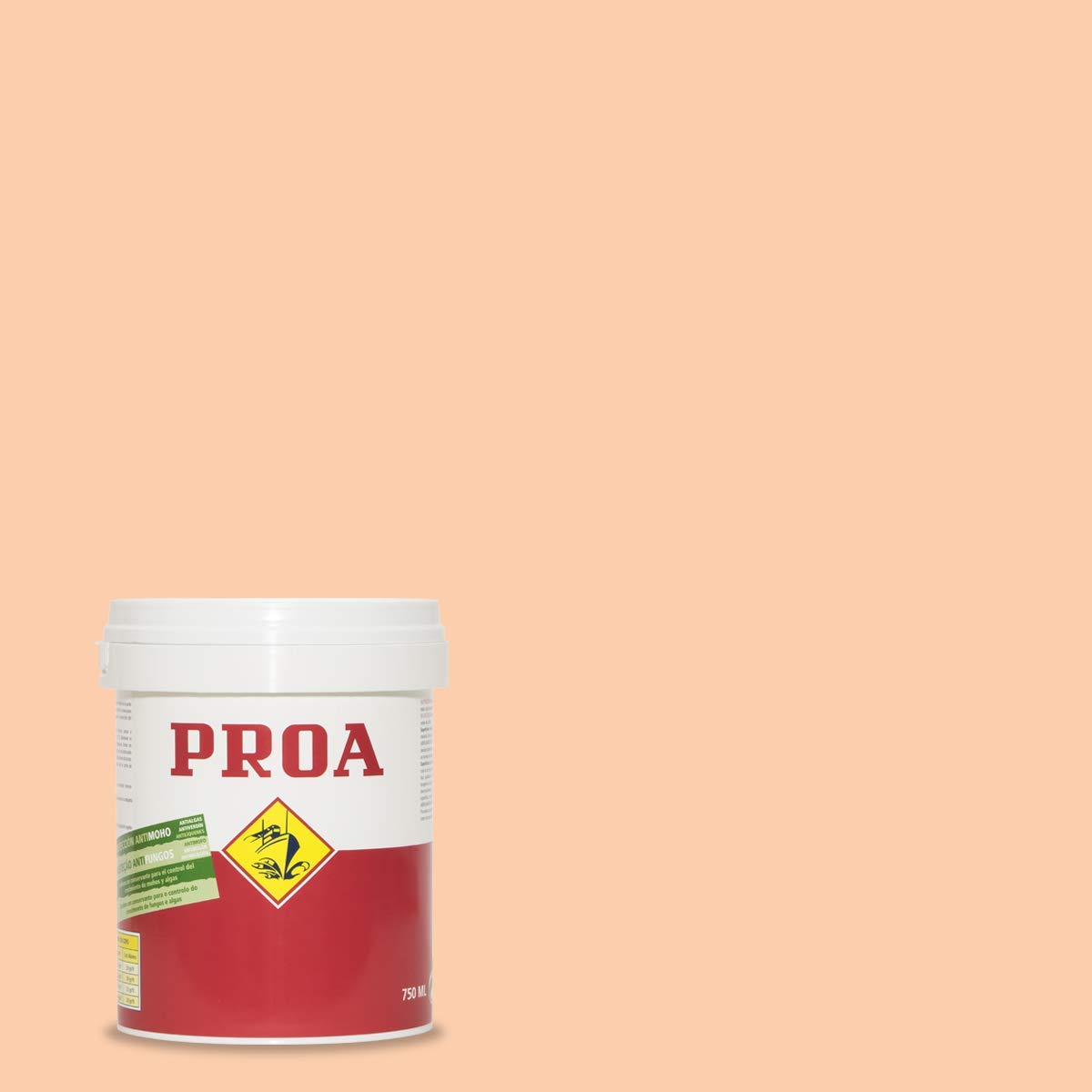 Proa. Pintura plástica satinada PROA antimoho, CANGAS. 4 L