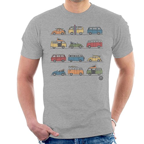 Official Volkswagen Vans and Beetles Men's T-Shirt