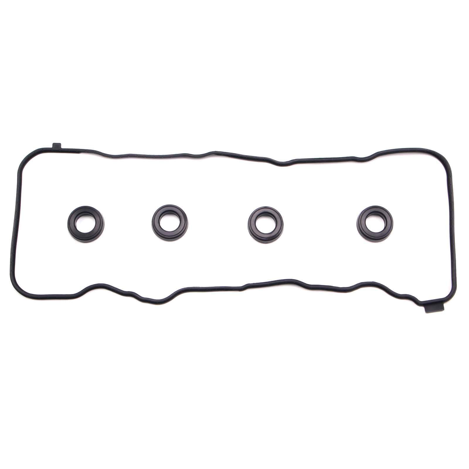 AUCERAMIC VS50741R Engine Valve Cover Gasket Set Fit for 2006-2015 Honda Civic 2016-2017 HR-V 2013-2015 Acura ILX 1.8L 2.0L L4 12341RNAA01