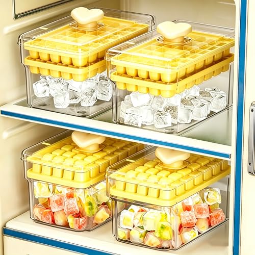 Molde para cubitos de hielo con tapa y compartimento miniatura 3