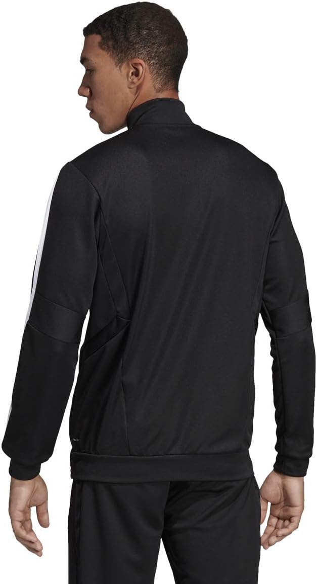 adidas Men's Soccer Tiro 19 Training Jacket (X-Small) Black/White