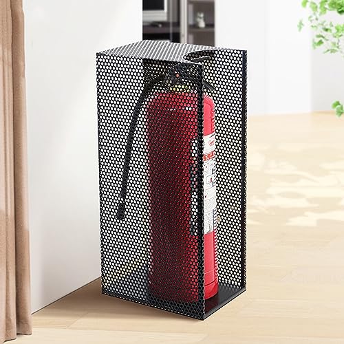 ARCVOX Caja de Extintor Individual con Capacidad para 1-8 kg, Tenedor del Extintor del Soporte de la Pared, Gabinete al Aire Libre del Extintor, Estuche para Extintor de Incendios de Pie