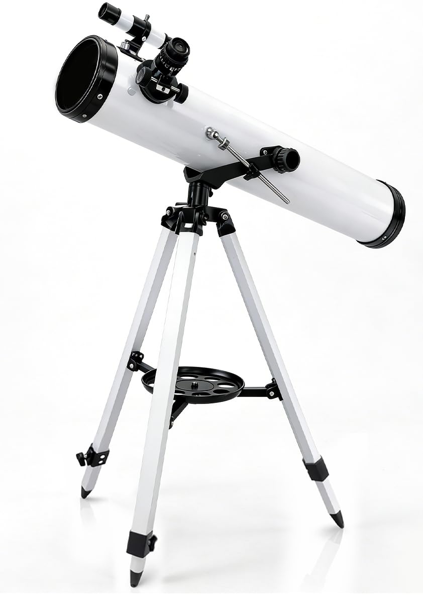 Amazon.co.jp: SIRUNLY 天体望遠鏡 屈折式 口径76mm 焦点距離700mm