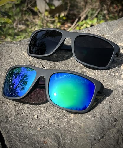 Polarized Sunglasses for Men, Mens Sunglasses Sun Glasses for Driving Fishing 3 Packs4