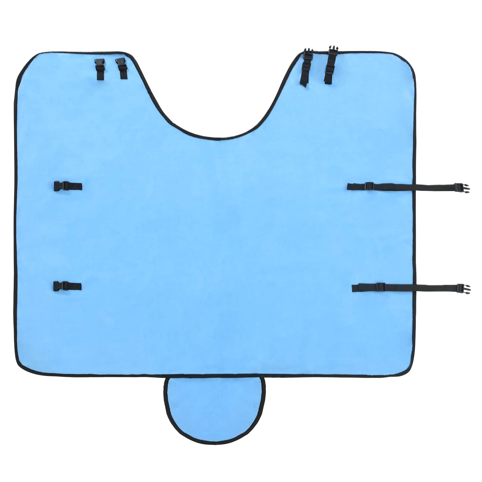 Manta para caballos Aqua de 115 cm, poliéster, transpirable, impermeable, resistente al viento, con cuello extraíble y bolsillo para el vientre para pastos, protección al aire libre contra el