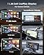 2025 Größte 11,26 Zoll Carplay Display & Android Auto Display mit Stehende Halterung, Buddy Display mit IPS Touchscreen Siri/Google Sprachsteuerung GPS Navigation Bluetooth Mirror Link AUX