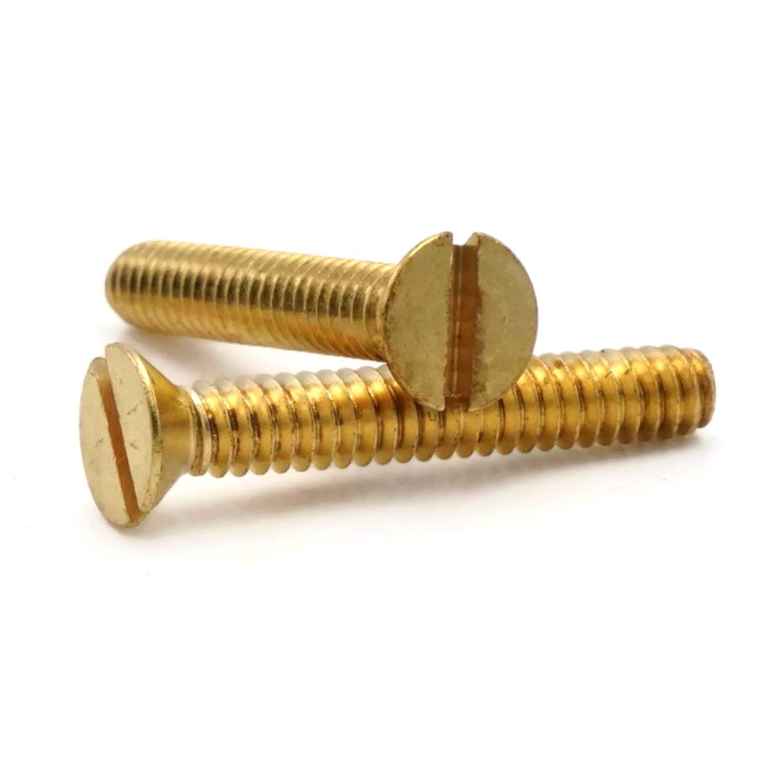Rivercity 6-32 X 1/4 Brass Slotted Pan Head Machine Screws – 6/32 X .25, Inch Thread, 10-Pack? - View #5