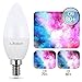 Litake B11 LED Bulbs 60W Equivalent, B11 LED Candelabra Bulbs Daylight, LED Ceiling Fan Light Bulbs, 5000K LED Chandelier Bulb, 600 Lumens, E12 Base Ceiling Fan Light Bulbs,12 Pack
