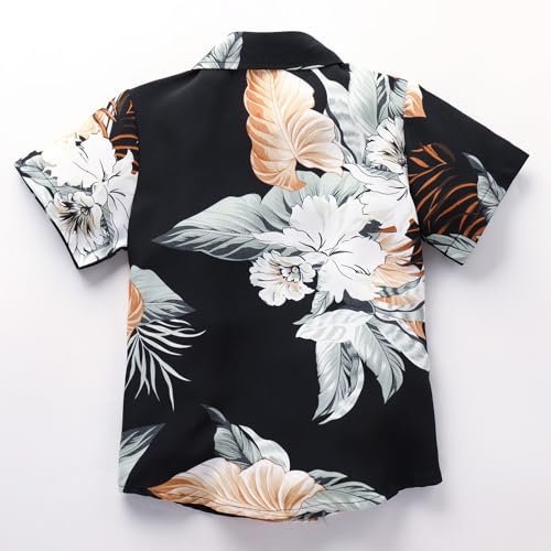 Image of Daddy and Me Matching Outfits Hawaiian Father and Son Matching Shirts for Family Photoshoot Summer Men Boys Father's Day Tops