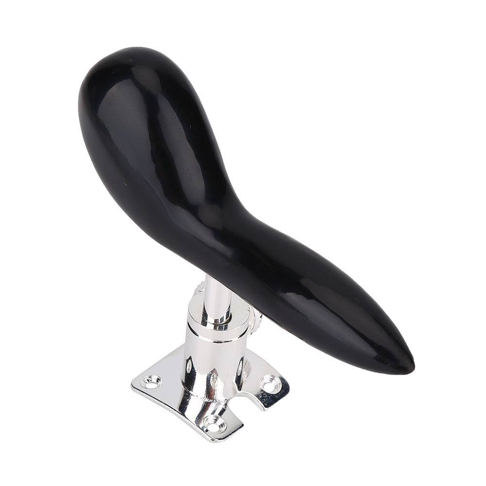 Naroote Juego de Soporte de Mano para Fagot, Soporte de Sillín Pulido Duradero para un Mejor Rendimiento de Interpretación para Músicos, Baquelita + Metal Negro/plateado de 1,67 Oz