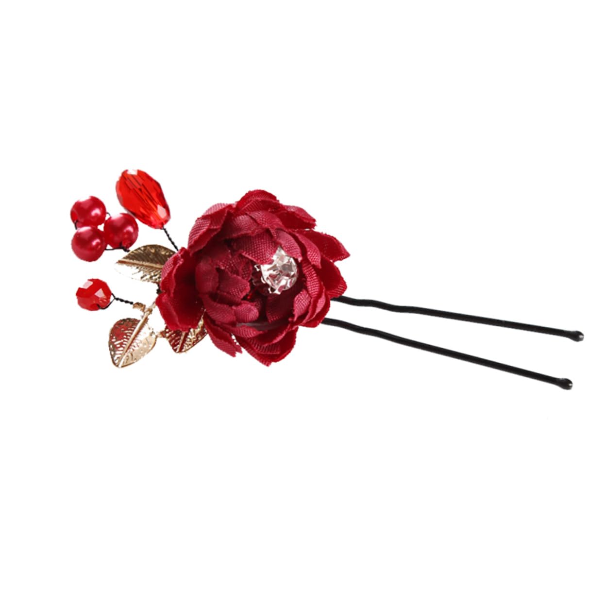 MAGICLULU Juego De 3 Horquillas Con Forma De Flor Para El Pelo Para Mujer Elegantes Para Bodas Y Eventos Informales 10 Unidades X 3