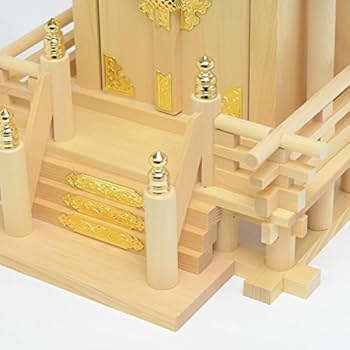 Amazon.co.jp: ハセガワ仏壇 神棚 一社 神具付き (幅40cm×奥行