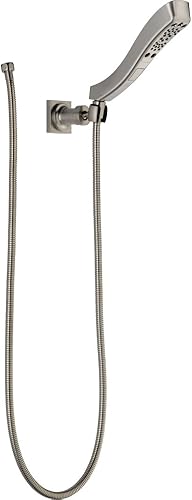 Delta Faucet 4-Spray H2Okinetic - Ducha de mano con manguera, acero inoxidable 55552-SS