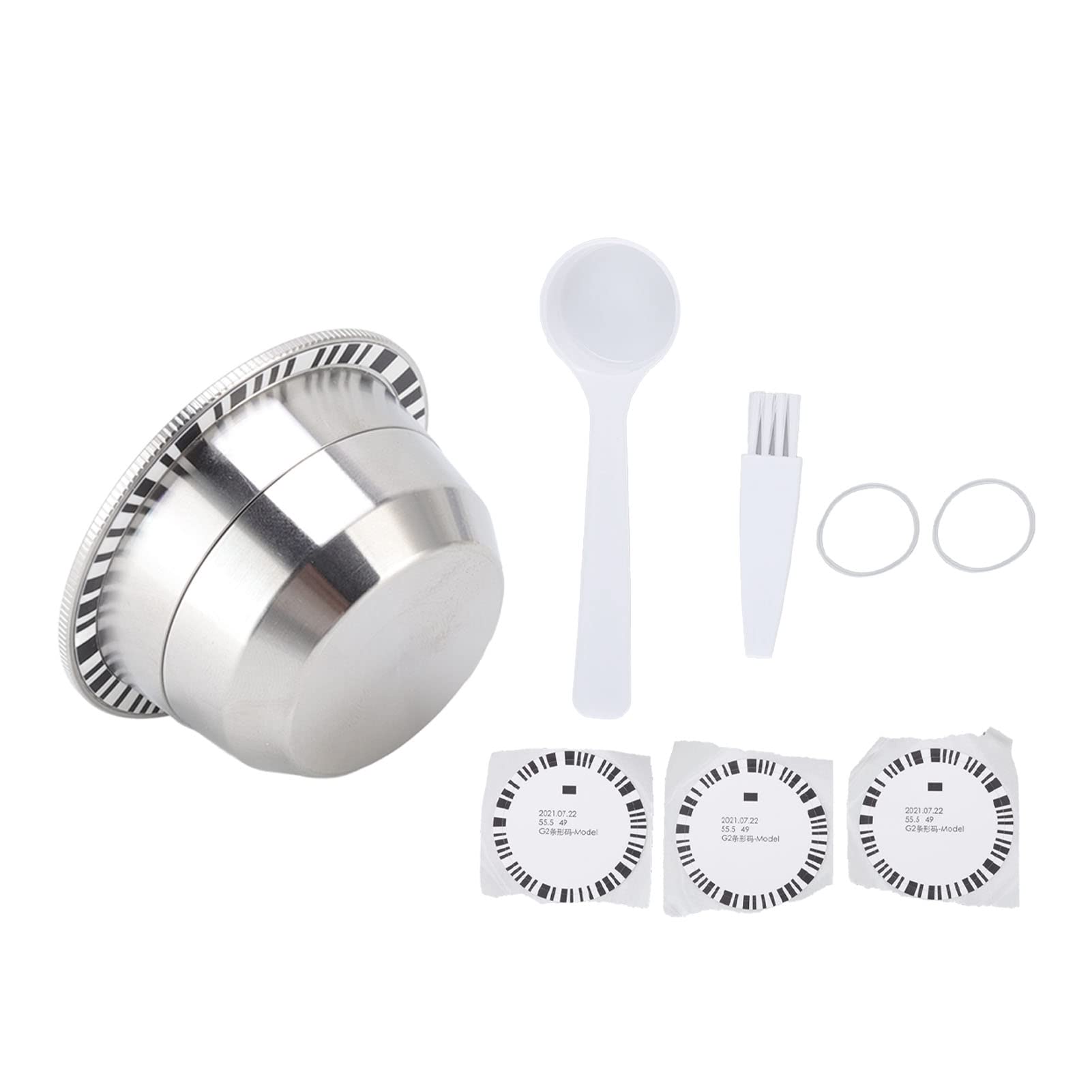 Cápsula de café rellenable de acero inoxidable para, taza de filtro reutilizable con sello de silicona, compatible con las máquinas VertuoPlus y