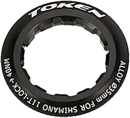 Amazon Com Token Products Lock Ring For Shimano 11t Cassette Black Sports Outdoors