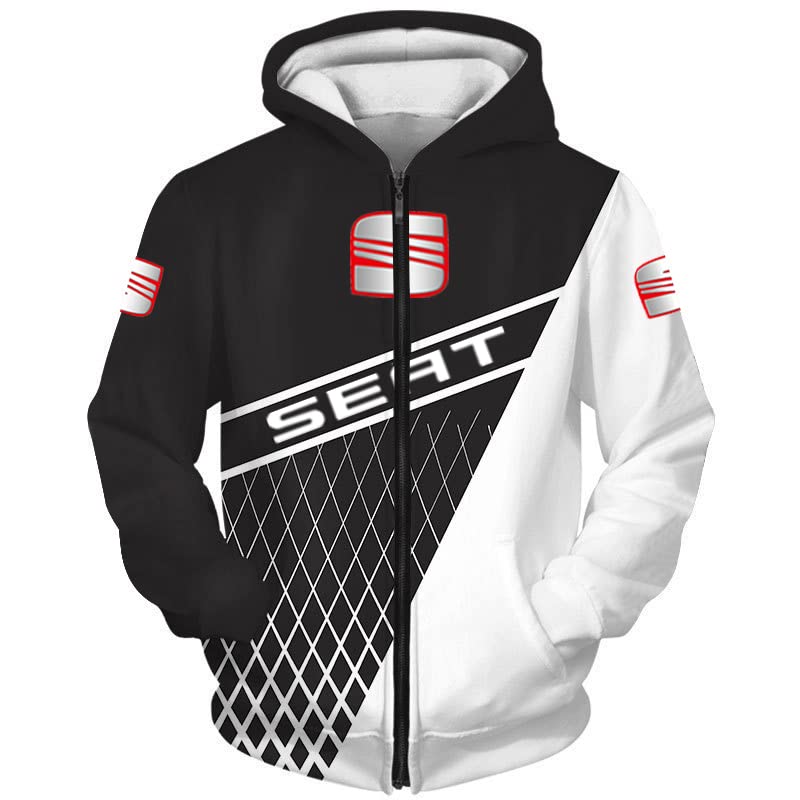 GIOPSQ Sudaderas con capucha para hombre para Se-at Impresión 3D