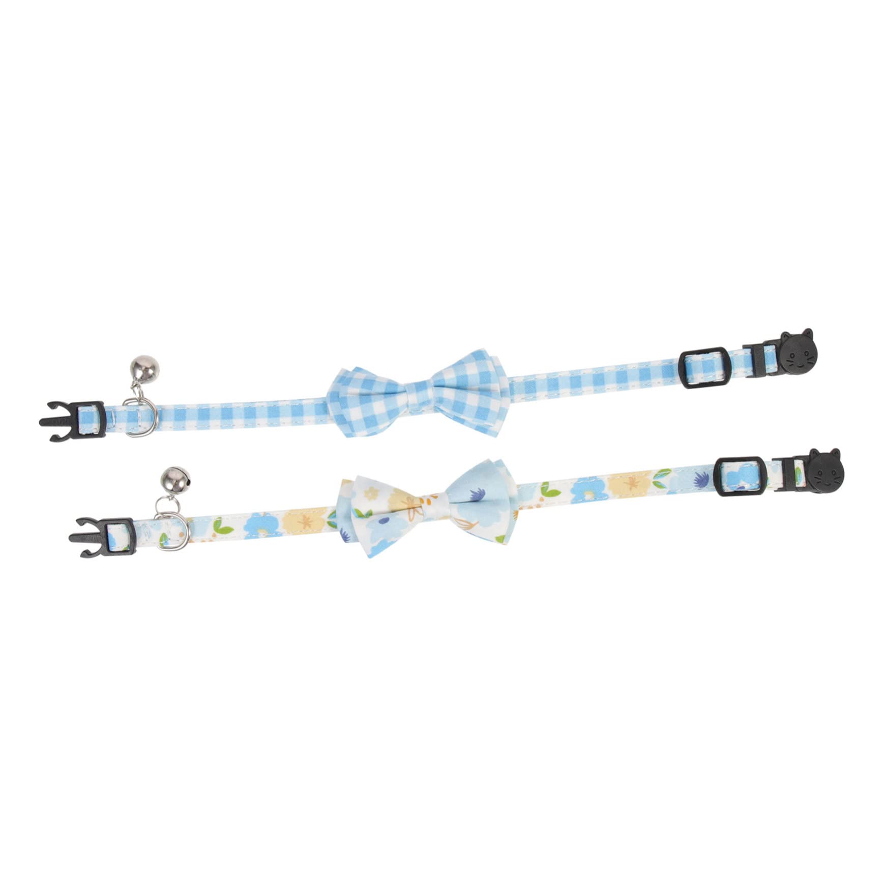 BESPORTBLE 8pezzi Collare Decorativo Per Gatti e Cani Design Fiori e Collari Regolabili e Sicuri Per Animali Domestici Accessorio e Morbido Per Feste e Eventi
