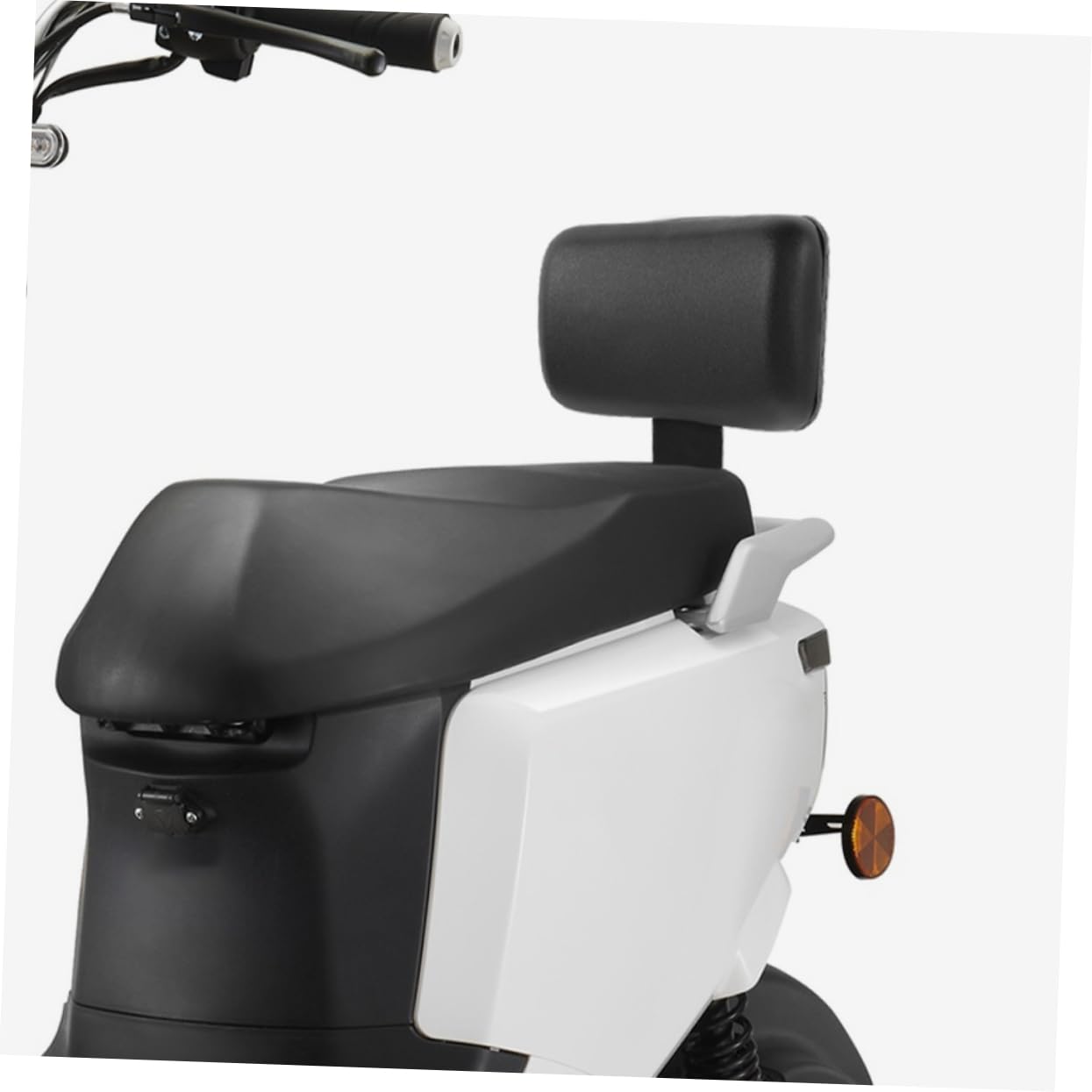 Coussin de Dossier Vélo Électrique Noir, Support Confortable, Acier | Mousse Sponge, Plastique et Acier, Entretien Facile, Design Ergonomique, Pièce de Rechange pour Siège Arrière