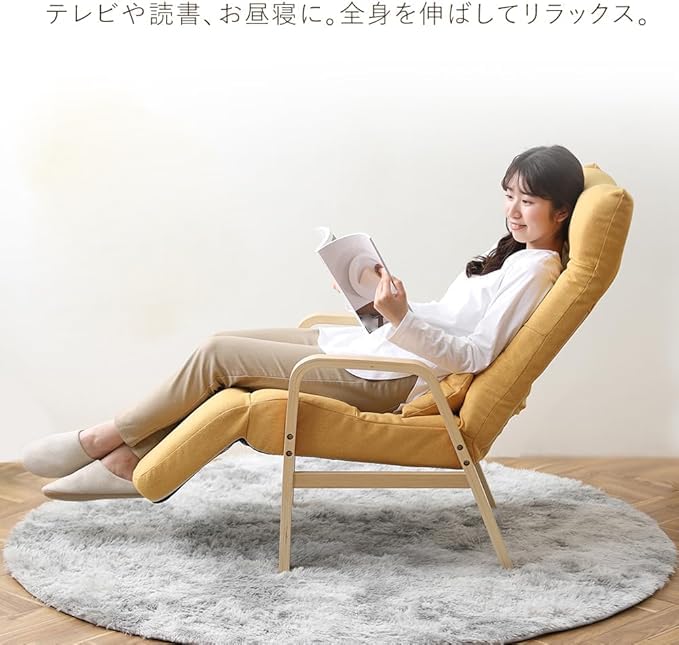 ナチュラルウッド アームチェア グレー Amazon｜アイリスオーヤマ(IRIS OHYAMA) ウッドアームチェア L
