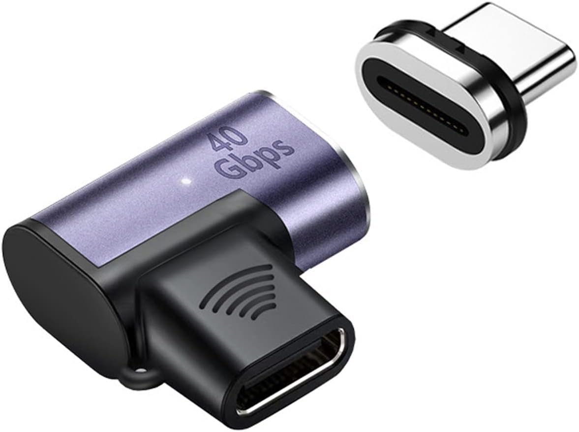 Tobo USB C Adapter, USB Type C Male to Female Adapter Extender Support 100W, 40Gbps, 8K@60Hz for Thunderbolt 4/3, MacBook Pro/Air, Laptop, Tablet, Phones and More Type C Devices (TD-943CC, Pack-of-1) — Amazon image 17