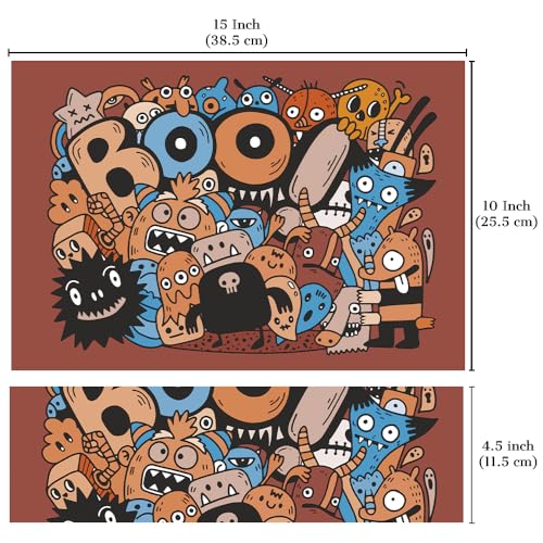 Image of Full Laptop Skin Stickers HD Quality Sticker for Laptops Upto 15.6 inch (Dustproof|Waterproof|Scratchproof|Reusable) - BE Halloween FL