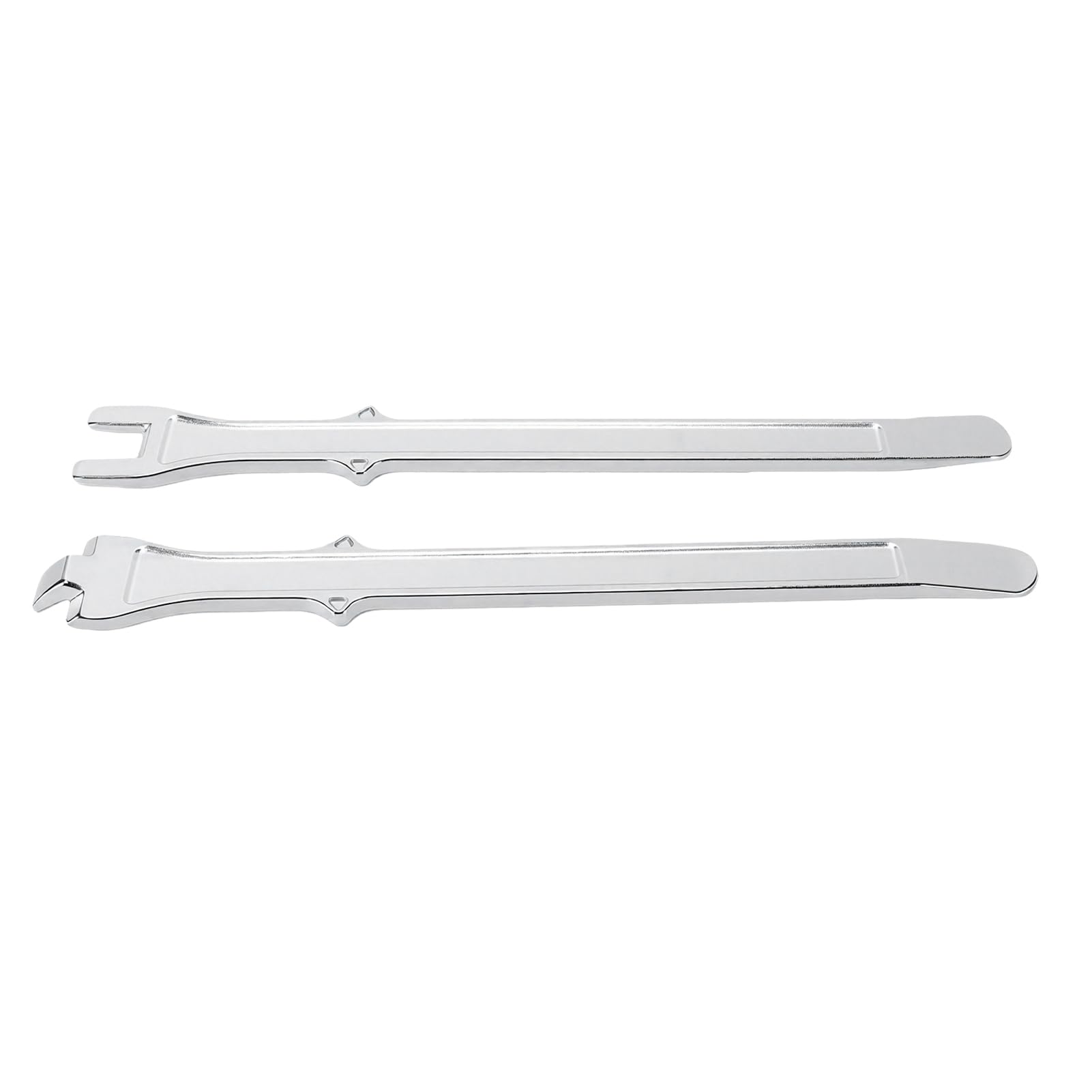 ASHATA Juego de Herramientas Multiusos para Destalonador de Neumáticos, Palancas Fuertes de Acero Al Carbono para Scooter y Cortacésped, 16 Pulgadas, 2 Unidades