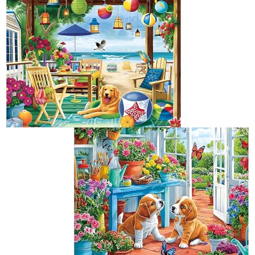 Puzzle 300 Piezas Playa 16 años miniatura 1