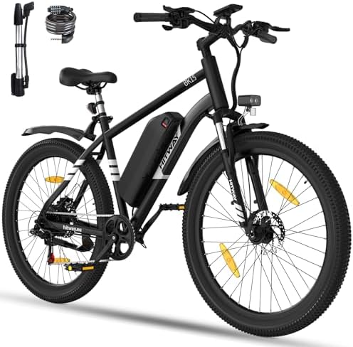 HITWAY 27.5"/26" Electric Bike for Adults, Electric Mountain Bike...