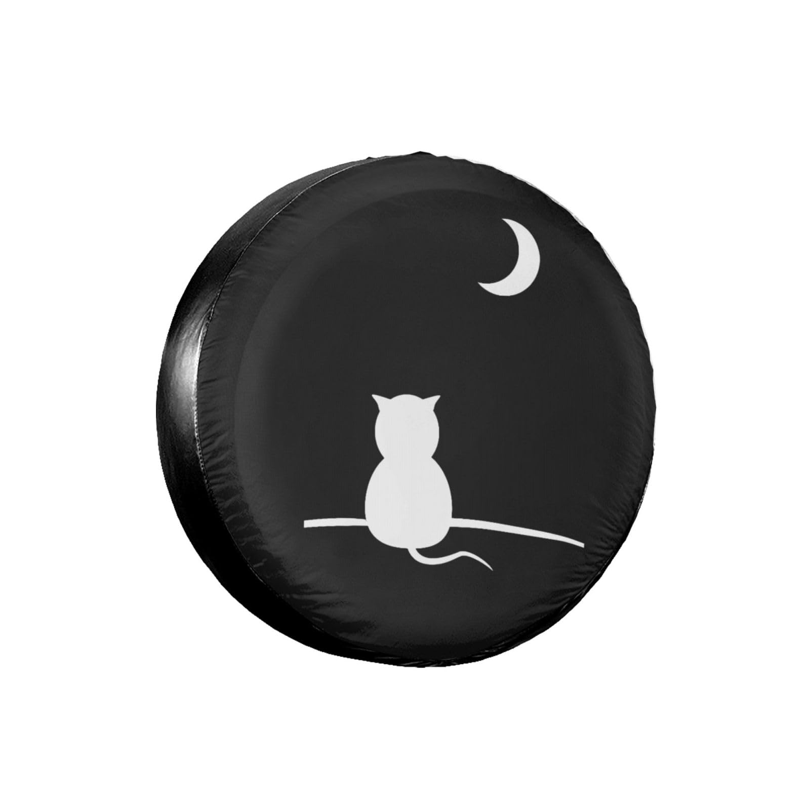 Amazon.co.jp: 黒猫 ねこ 猫柄 かわいい ネコ柄 車用 タイヤ