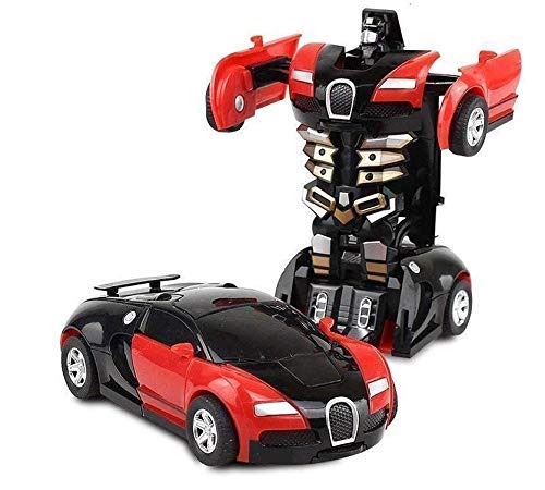 Toyshine Super Car Model Deformation Bump and Go Toy, Musical Electronic Robot Car Toy for Boys with 3D Flashing Light and Sound - B (B08N4YB9PD) Amazon Price History, Amazon Price Tracker