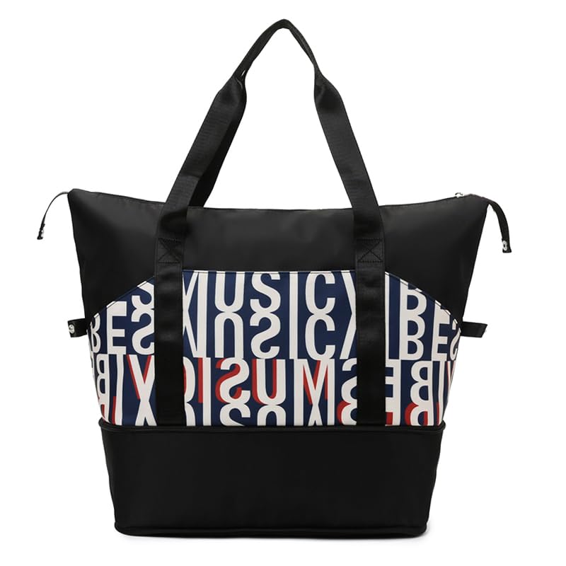 Large-Capacity Travel Bag Gym Short-Distance Business Trip Luggage Storage Expandable Dry and Wet Separation Bag2