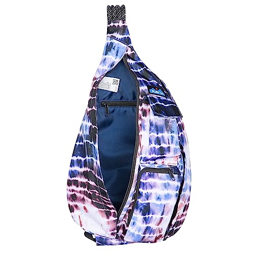 KAVU Original Rope Sling Bag with Adjustable Rope Shoulder Strap - Drift Tide3