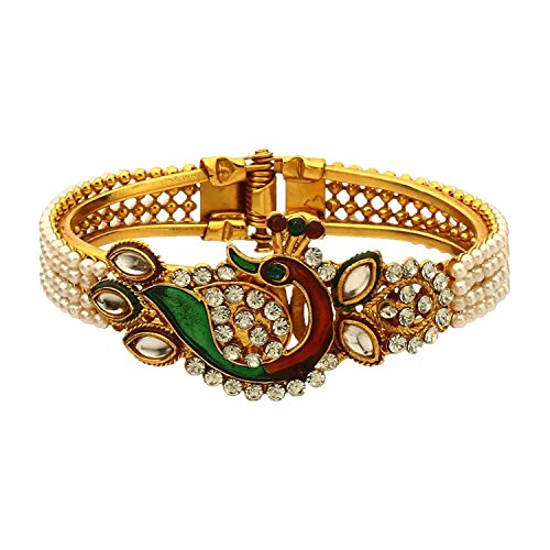 Image of JDX Gold Plated Adjustable Gand Bracelet for Girl & Women