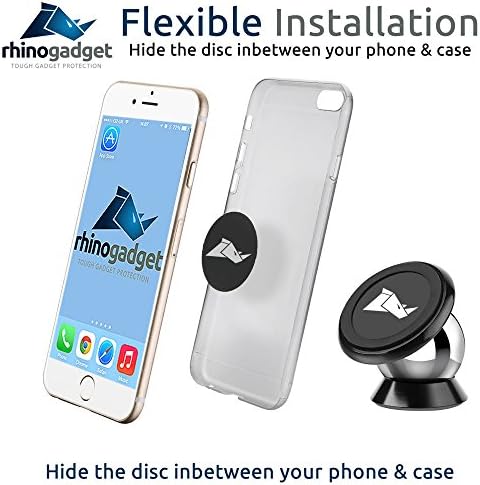 Car Magnetic Phone Holder Universal in Car Dashboard Dash Mount with 360 Rotation Strong Magnet compatible with iPhone 13 12 Pro 11 X XS XR 8 7 6 Plus SE Samsung Galaxy S21 S20 S10 Note LG G7 Huawei