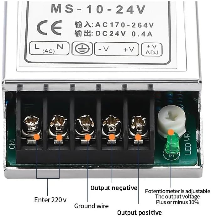 170-260V to 5V 10W Switching Power Supply Size AC-DC Single Output