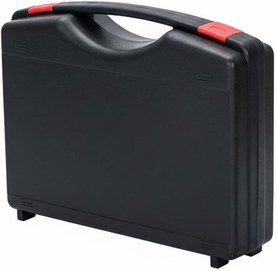 Equipment Case Hard Storage Container Portable Organizer Impact Resistant Design Suitable for Electronics Hardware Professional Use, PP-104, Black, 330x272x82mm