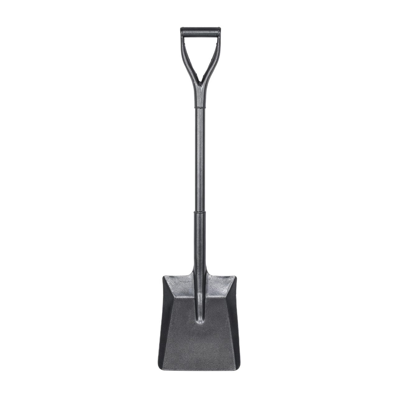 Unibos | Black Full Metal Shovel/Spade for Gardening, Digging, and Builder Work, Square Head, D -Grip Handle Light Wight Large Builder Gardening Tools & Accessories
