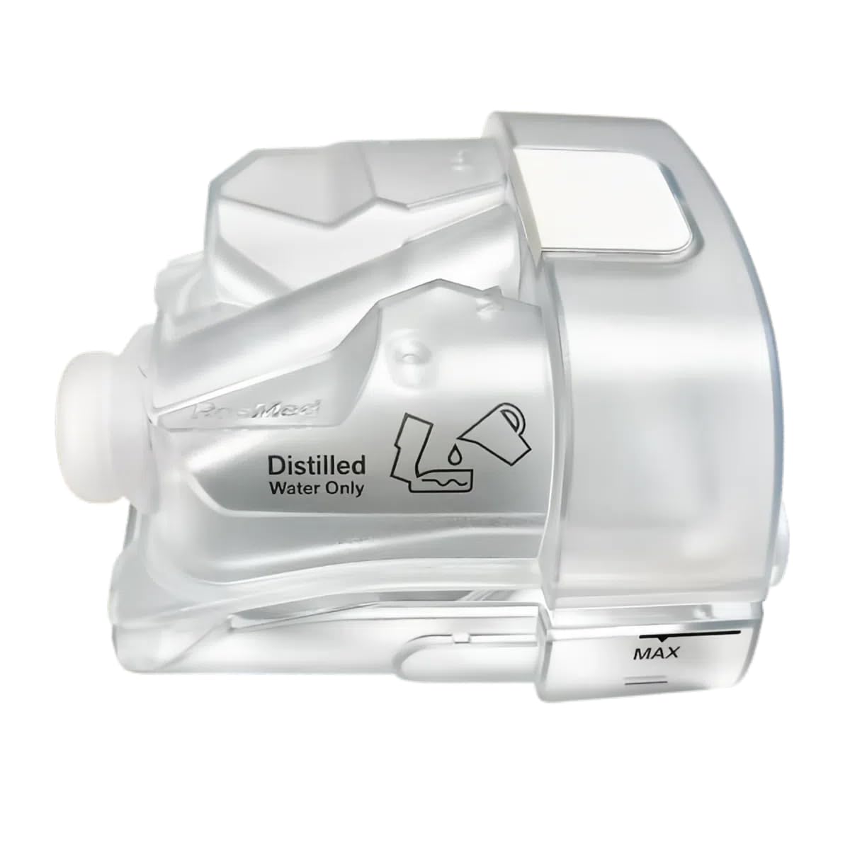 Chambre d'humidification HumidAir améliorée pour appareils CPAP AirSense 11 et AirCurve 11, transparente, en plastique, 380 ml