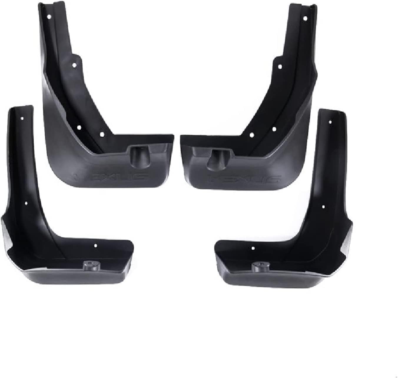 NYSLDSCO 4Pcs Premium Mud Flaps for Lexus RX RX200T 350 45 0H F-Sport AL20 2016~2019 4ème Front and Rear Splash Guards Durable Mudguards Protection Against Road Debris