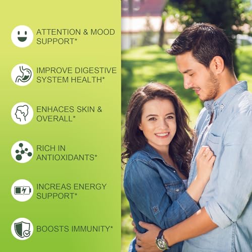 MossYeathy Moringa Powder Organic with Matcha, Green Teas & Resveratrol, 8 OZ Superfood Energy Booster, Antioxidant & Immune Support, Vegan, Gluten Free, Easy-to-Mix - Image 4