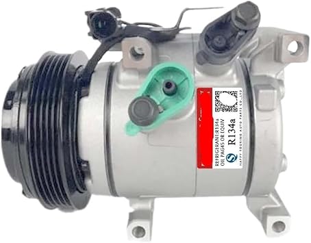 AC Car Compressor,Compatible For Hyundai, I10 2014 2015 2016 2017,Compatible For KIA, 9520076KA0 95200-76KA1 97701-B4000 F500-9ADCA-02 F500-QADAA-03 97701B9000,AC Compressor
